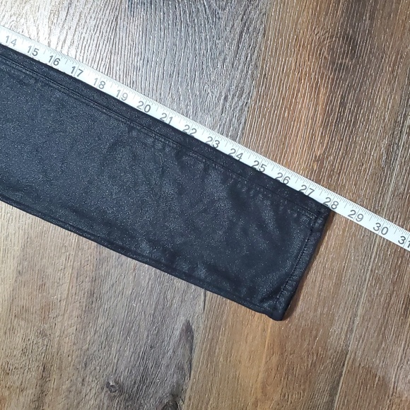 Black orchid Julien Jarmoune Black shimmer after dart skinny stretch pants - Picture 2 of 11